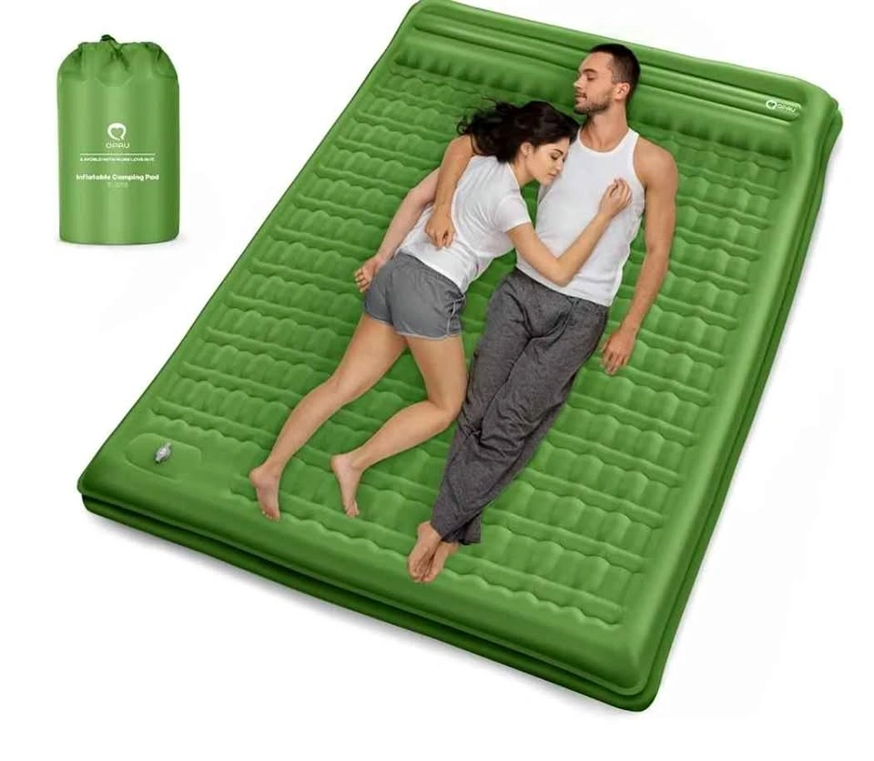 QPAU 2 Person Sleeping Pad and Camping Mattress