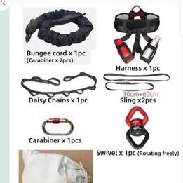 Heavy Bungee Fitness Kit Resistance Belt for Home Gym - photo 4