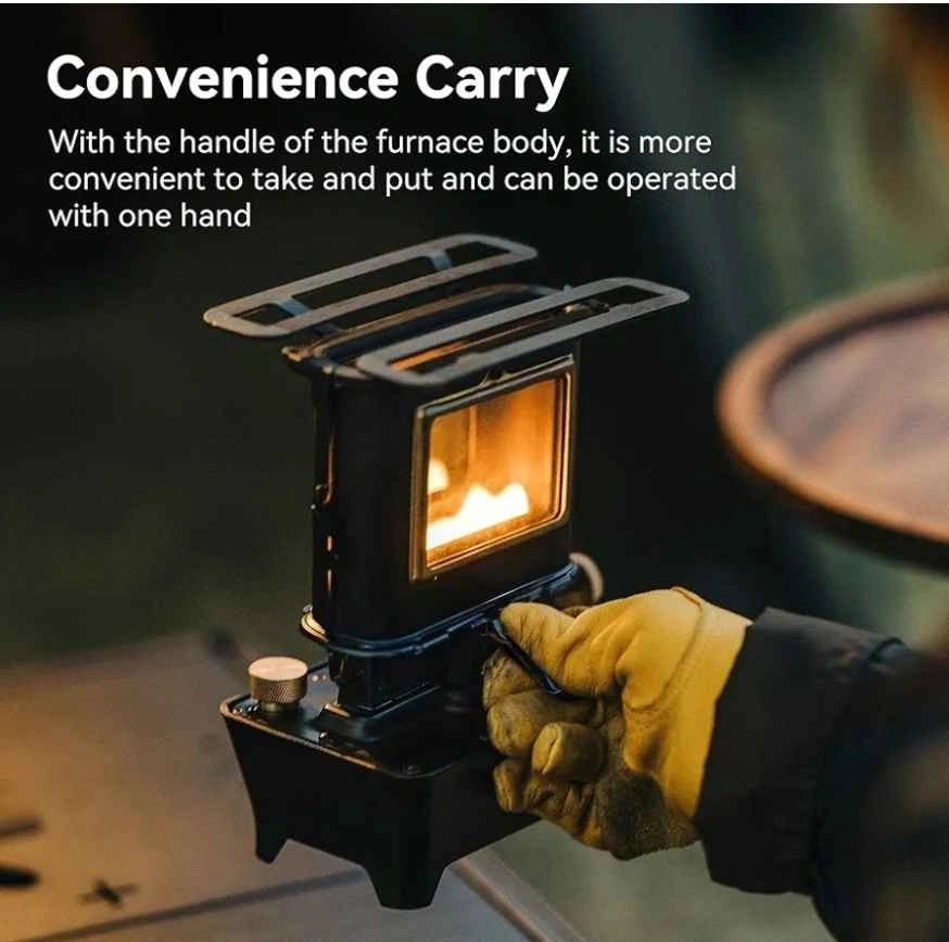 New Thous Winds Camping Oil Lantern Stainless Steel - photo 3