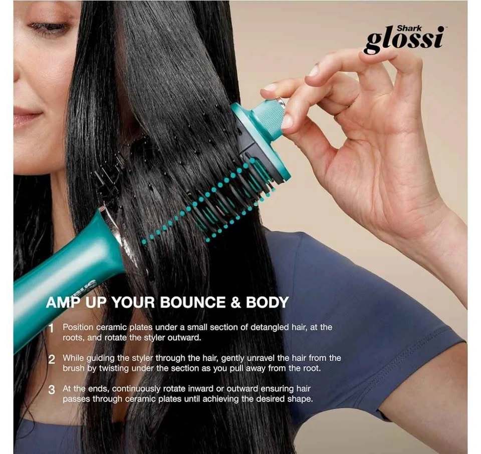 Shark Glossi 2-in-1 Hot Tool & Air Glosser - photo 3