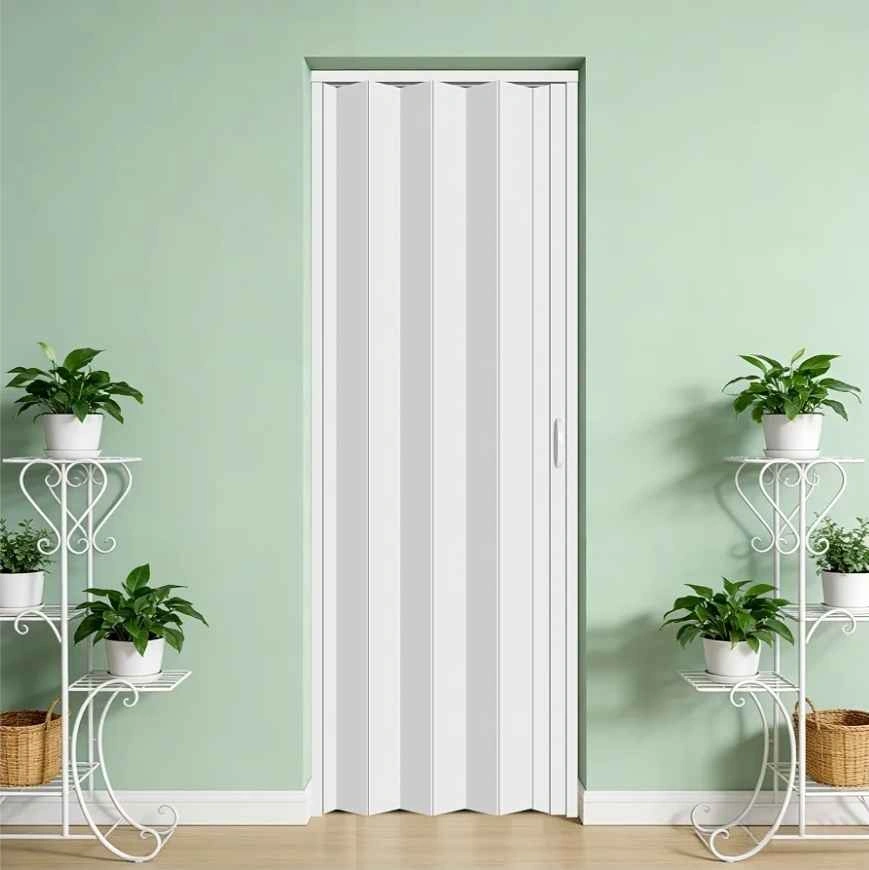 Brand new 30×80in PVC Internal Accordion Folding Door
