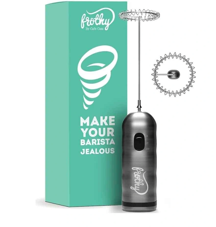 Café Casa Handheld Electric Milk Frother Mini Whisk - photo 3