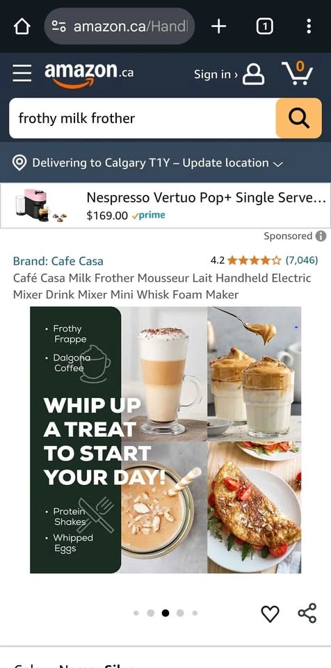 Café Casa Handheld Electric Milk Frother Mini Whisk - photo 4