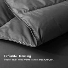 LESNNCIER Luxury Medium Warmth Feather Down Comforter Twin - photo 4