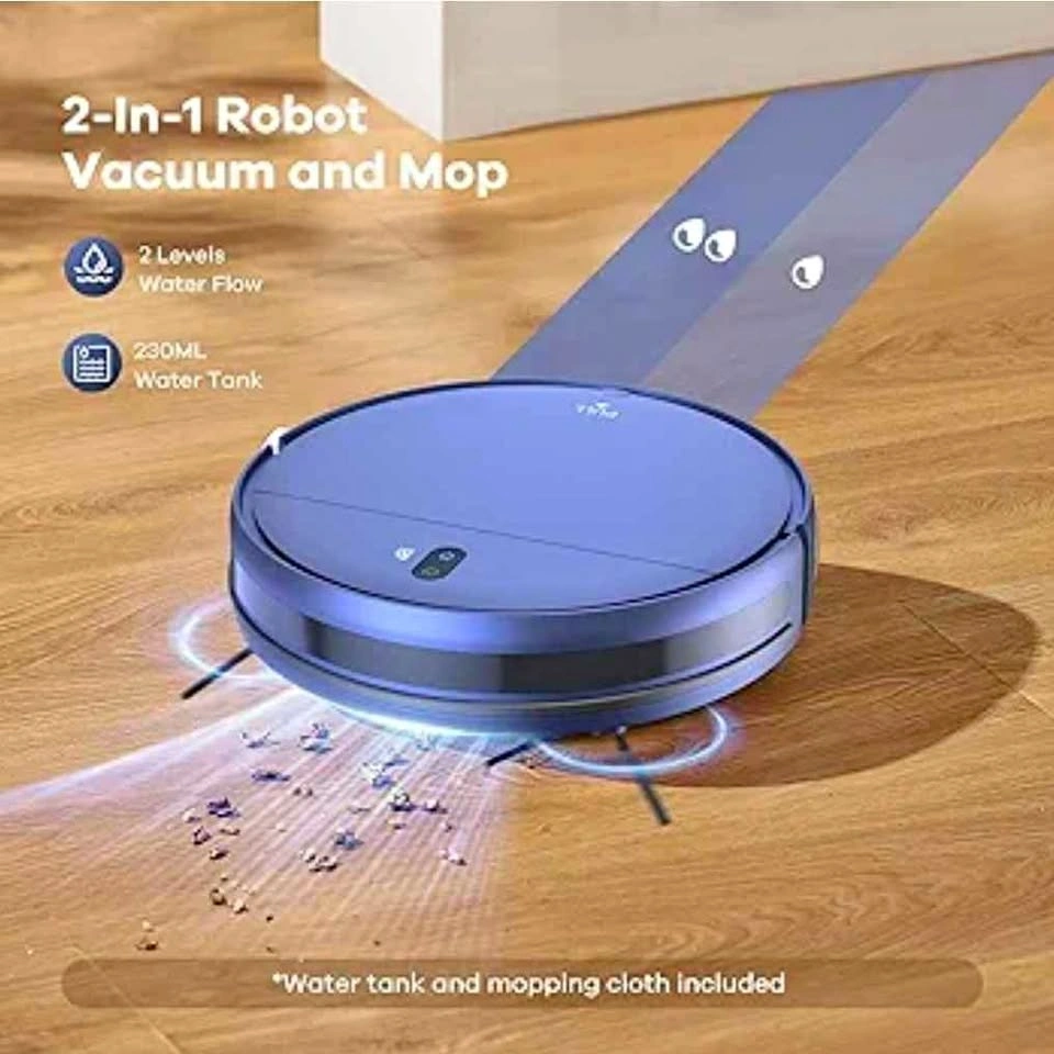 ZCWA 2-in-1 Smart Robot Vacuum and Mop
