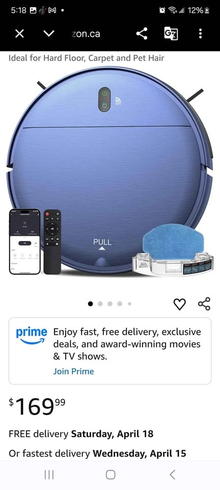 ZCWA 2-in-1 Smart Robot Vacuum and Mop - photo 2