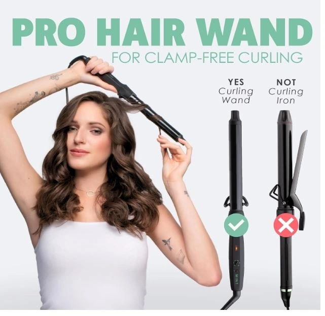 MINT Professional Clamp-Free Curling Wand 1.25 Inch - photo 3