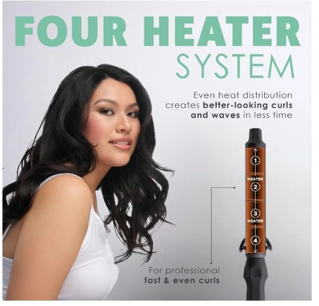 MINT Professional Clamp-Free Curling Wand 1.25 Inch - photo 4