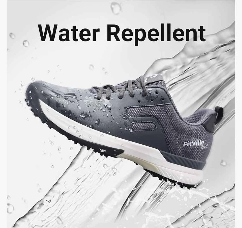 FitVille Men's Professional Golf Shoes - Size 10.5 W - photo 2