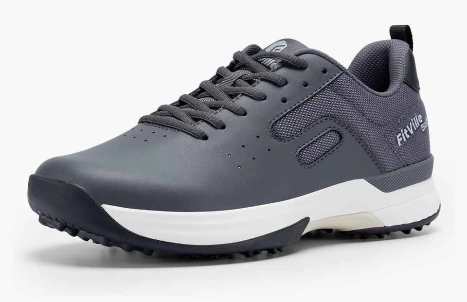 FitVille Men's Professional Golf Shoes - Size 10.5 W - photo 3