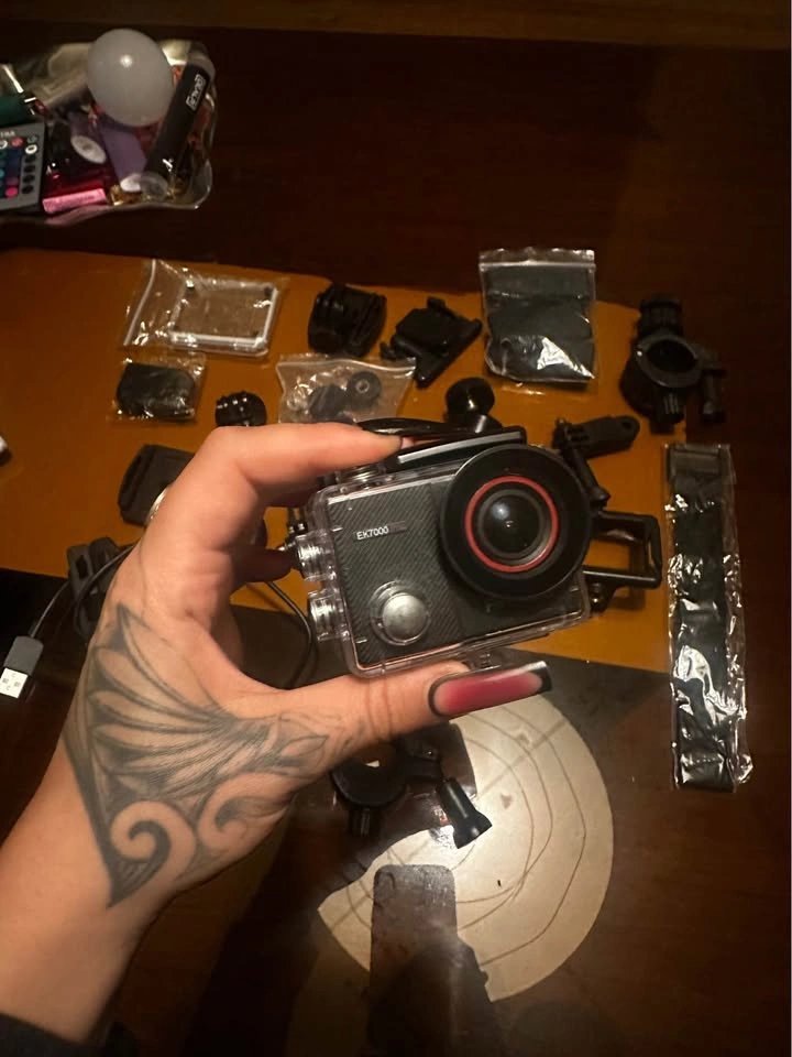 AKASO EK7000 Pro 4K Action Camera with Accessories - photo 4