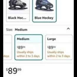 YHYABC Adjustable Ice Hockey Skates - Size Large (6-8 US) - photo 4