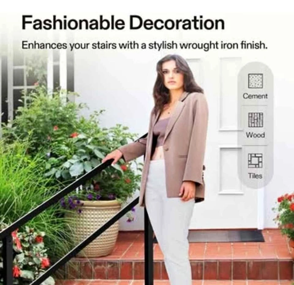 Outdoor Handrail for 6 Steps