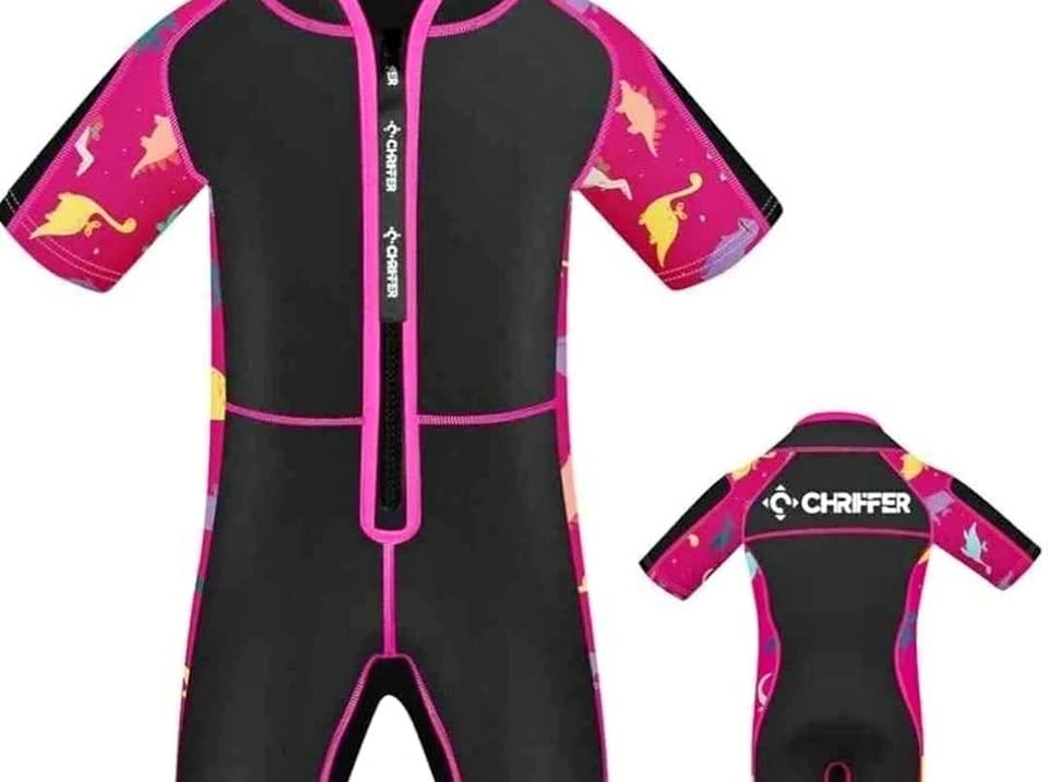 Chriffer Kids Wetsuit Shorty - Front Zip 2mm Neoprene