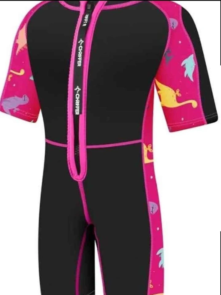 Chriffer Kids Wetsuit Shorty - Front Zip 2mm Neoprene - photo 5