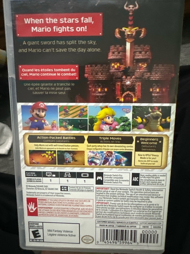 Super Mario RPG -Nintendo Switch - photo 2