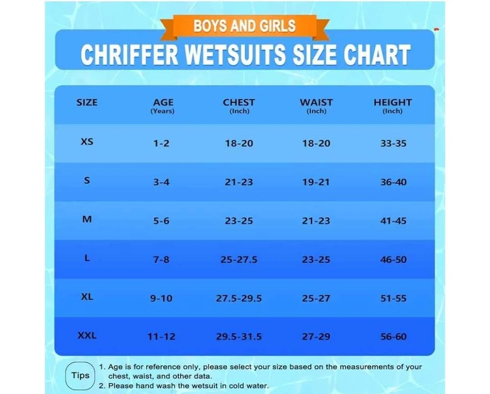 Chriffer Kids Wetsuit Shorty 2mm Neoprene Thermal - photo 4