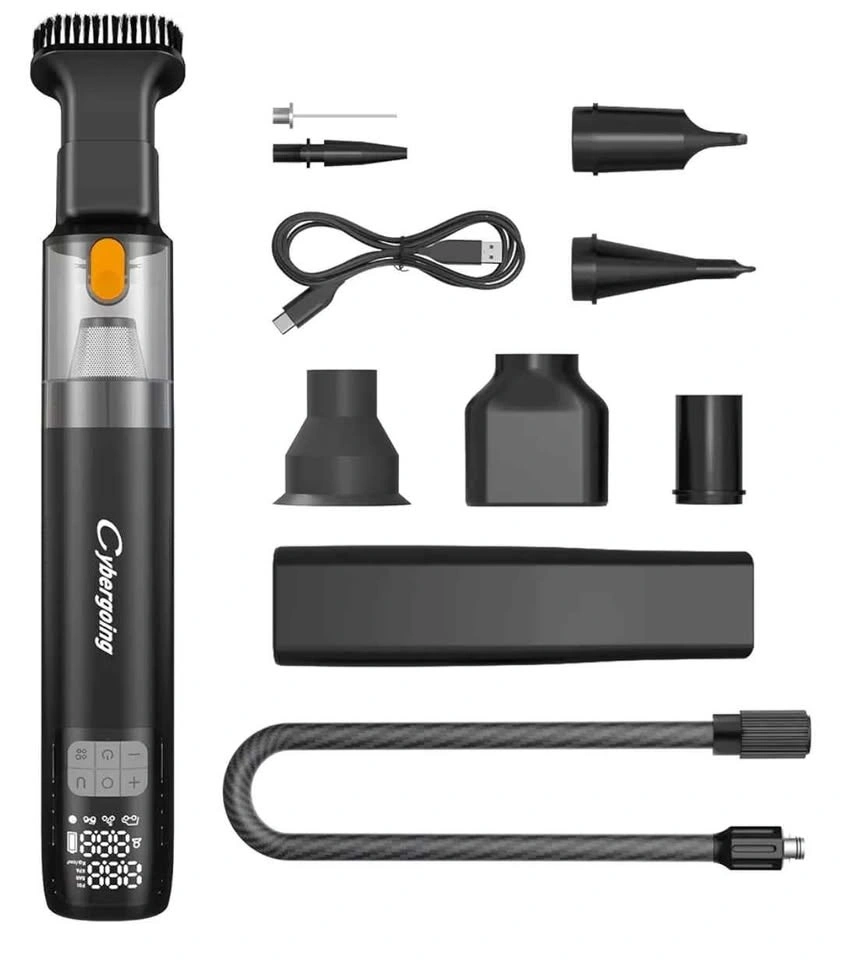 CYBERGOING Portable Air Compressor & Cordless Car Vacuum - photo 3