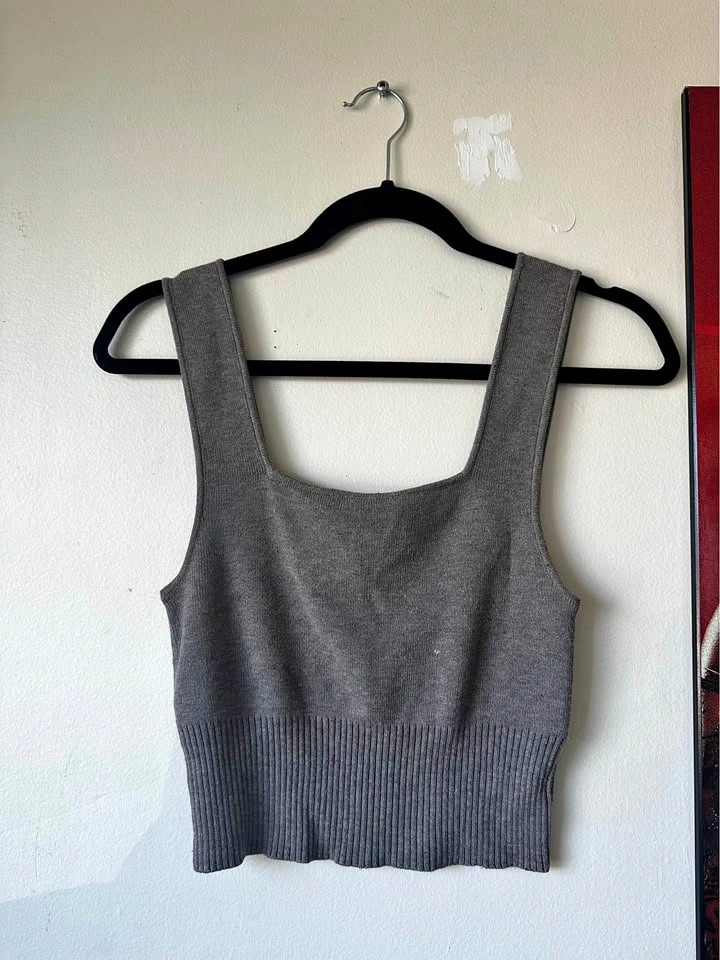 H&M Knit Crop Tank Top