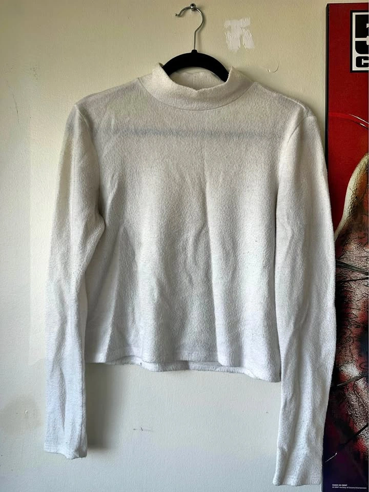 Mock Neck Long Sleeve Top