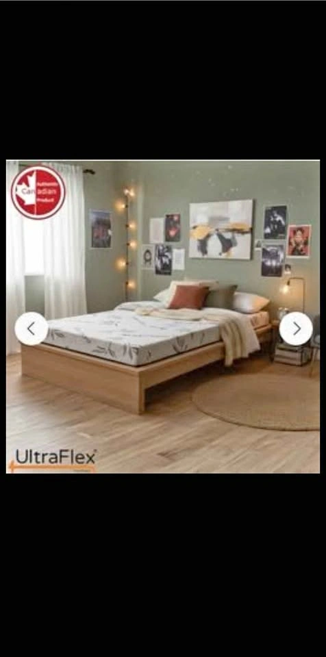 Brand New Queen UltraFlex 4" Firm Reversible Foam Topper