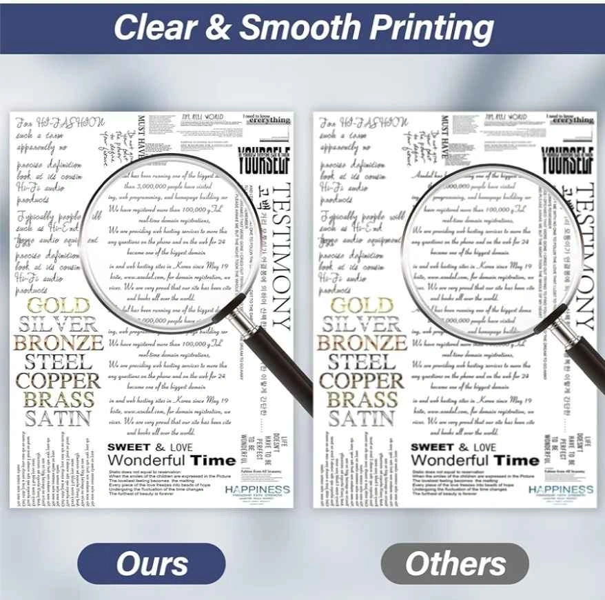 New 100 Sheets Foldable Thermal Paper A4 - photo 5