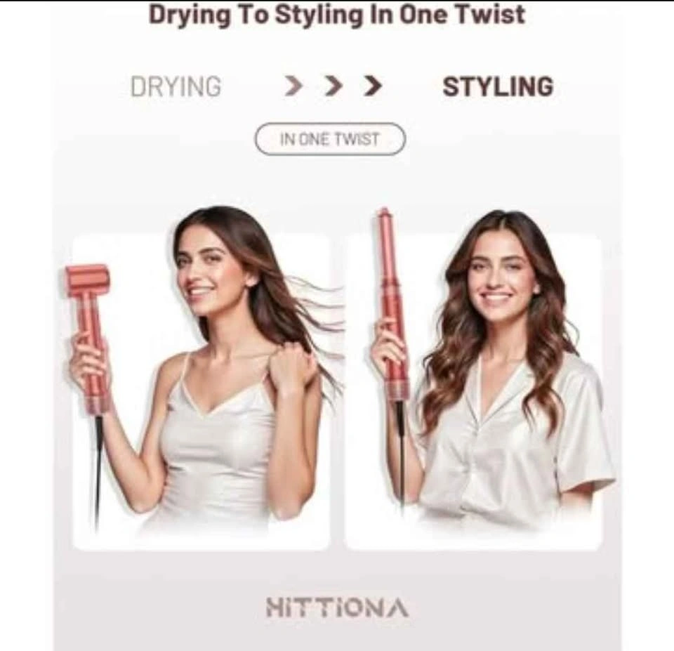 Hittiona 5-in-1 High-Speed Hair Styler - Brand New - photo 3
