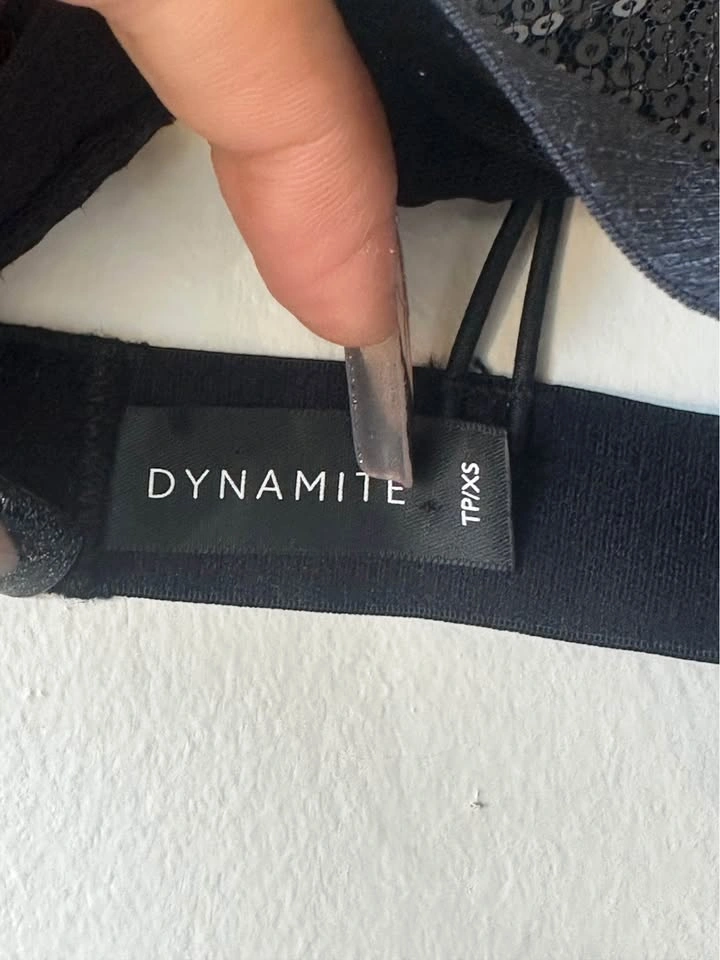 Dynamite Sequin Bralette - photo 3