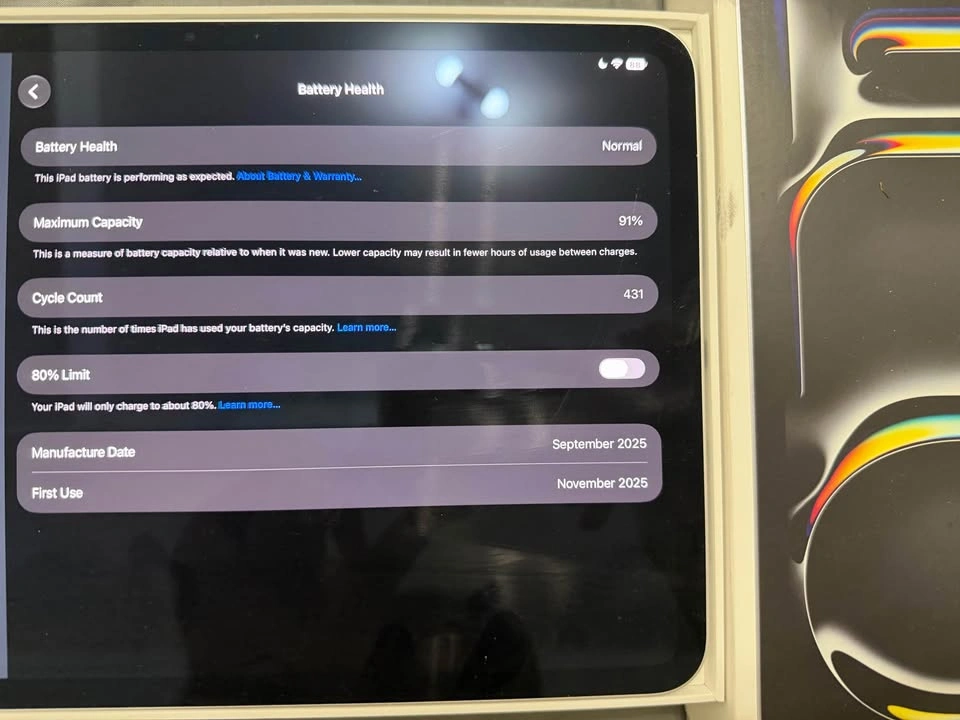 iPad M5 Pro 256GB 91% Battery with Apple Pencil - photo 3