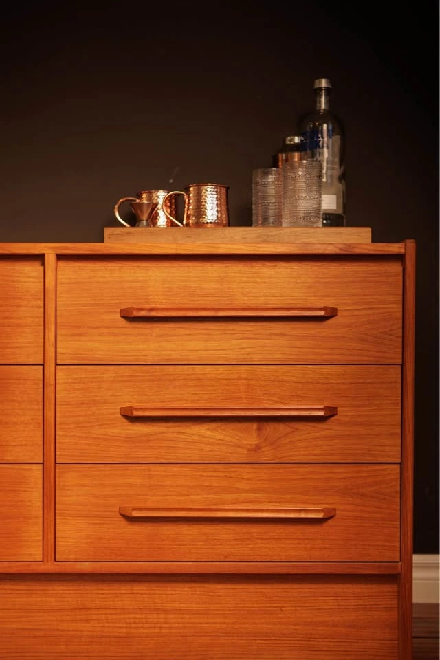 Teak mid century modern (MCM) sideboard - photo 5