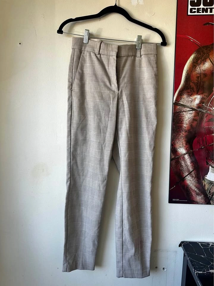 H&M Plaid Dress Pants Size US 4
