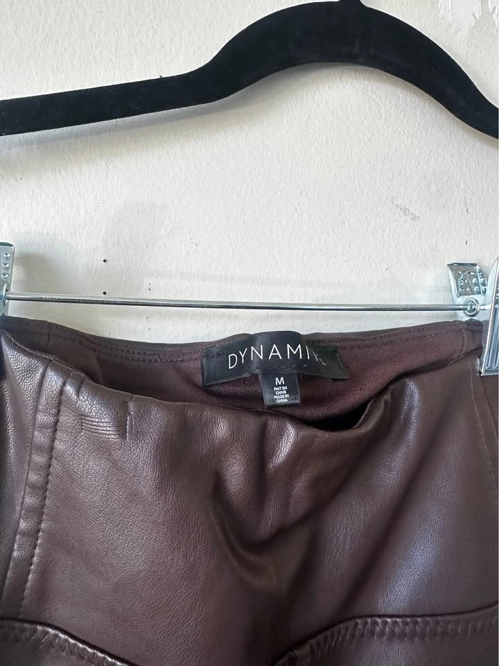 Dynamite Faux Leather Leggings - photo 2