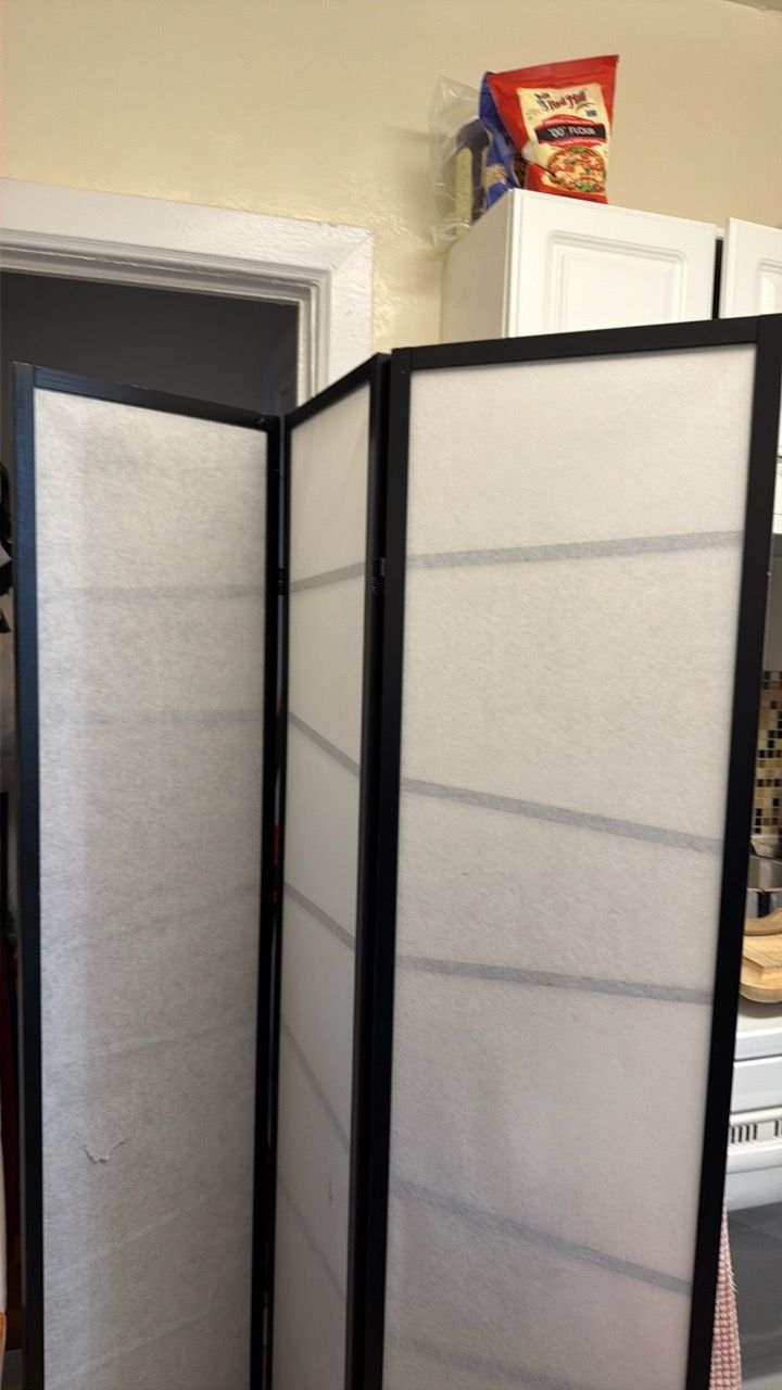3-Panel Room Divider Privacy Screen