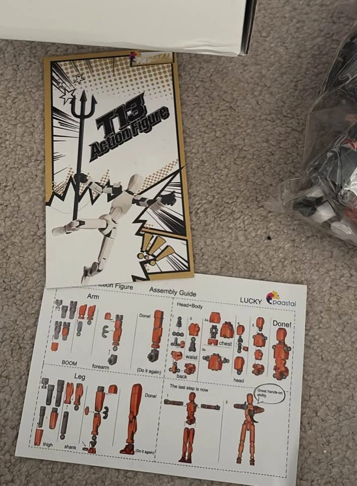10 Pcs T13 Action Figures (Assembly Required) - photo 4