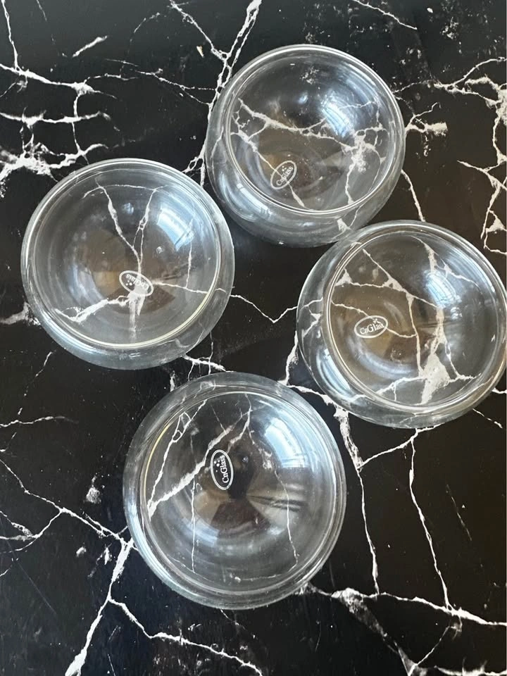 Small glass tea cups (4) - photo 2
