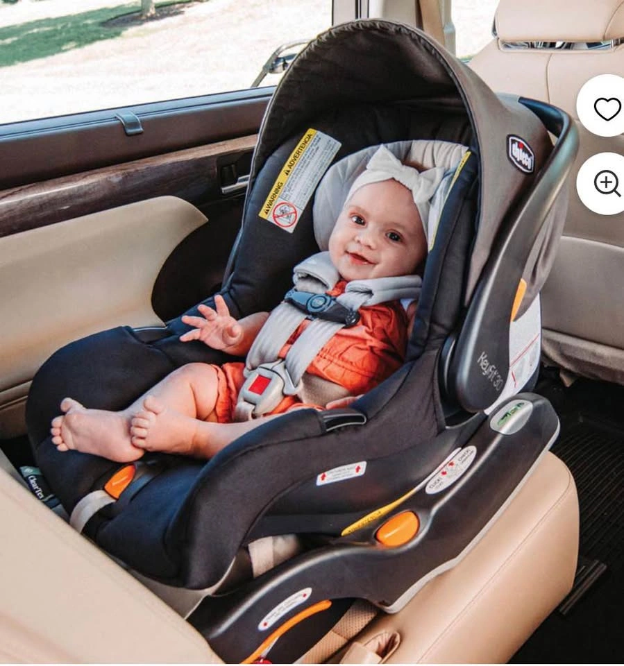 Like New - Chicco KeyFit 30 Infant Car Seat with base - photo 3