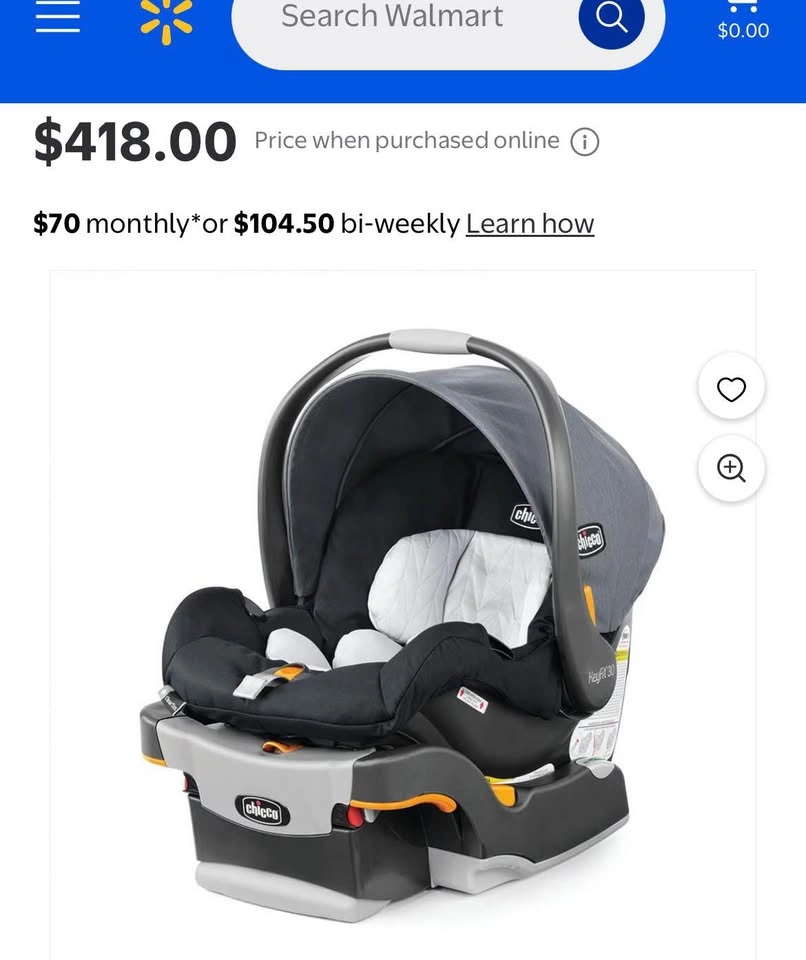 Like New - Chicco KeyFit 30 Infant Car Seat with base - photo 4