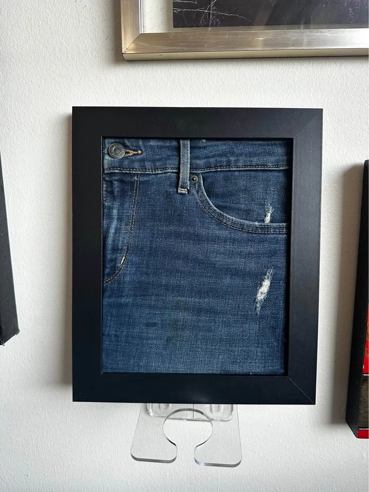 Framed Levi's Denim Pocket Wall Art - photo 2
