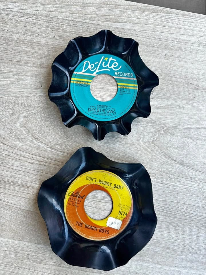 Vinyl Record Decorative Bowls