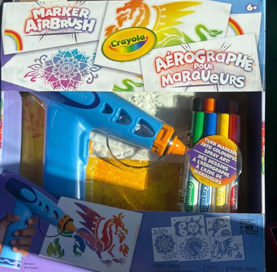Crayola Marker Airbrush Spray Art Kit - photo 2