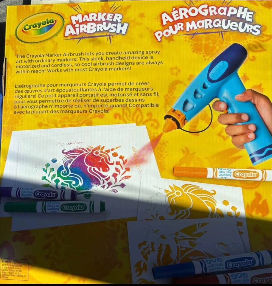 Crayola Marker Airbrush Spray Art Kit - photo 3
