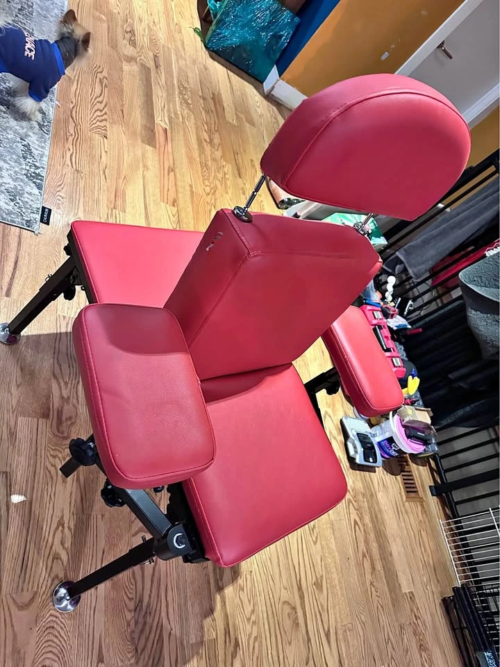 Fully Adjustable Multi-Position Chair / Table (Red)