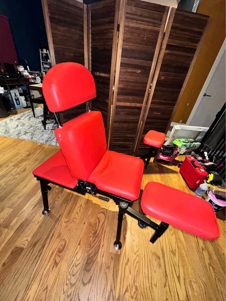 Fully Adjustable Multi-Position Chair / Table (Red) - photo 4
