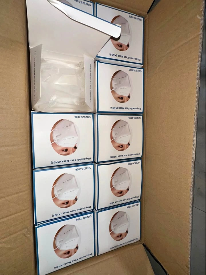 BULK LOT: 6,000 New unused sealed KN95 Face Masks