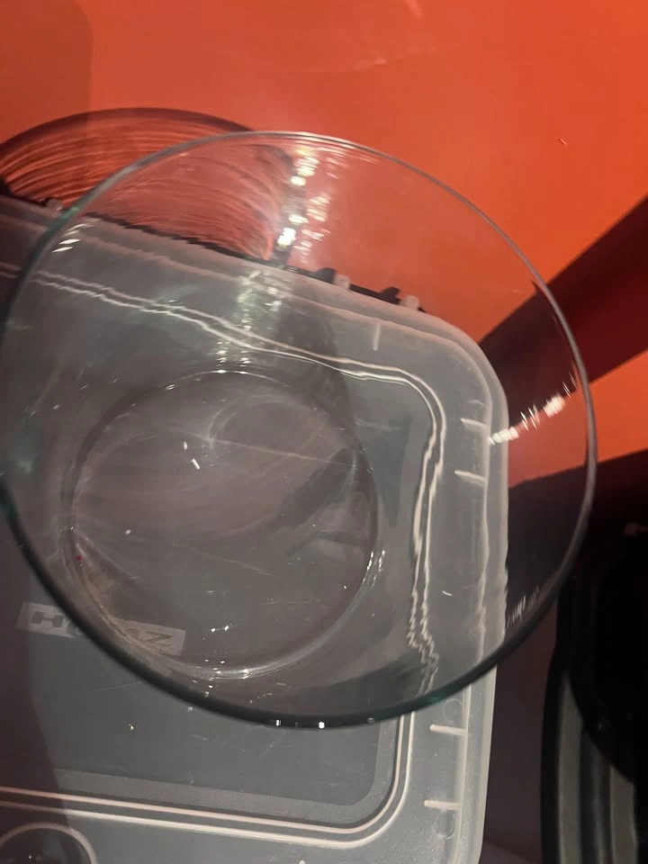 Clear Glass Cylinder Container / Vase - photo 2