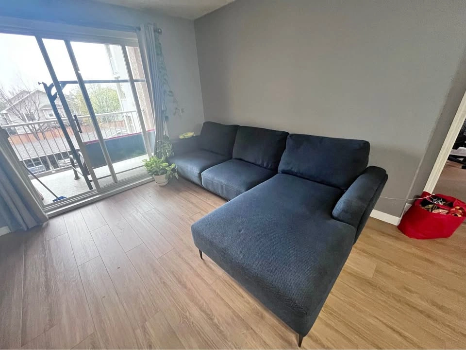 Navy Blue Sectional