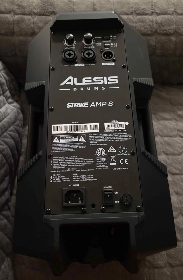 Alesis Strike Amp 8-2000-Watt Drum Amplifier Speaker - photo 2