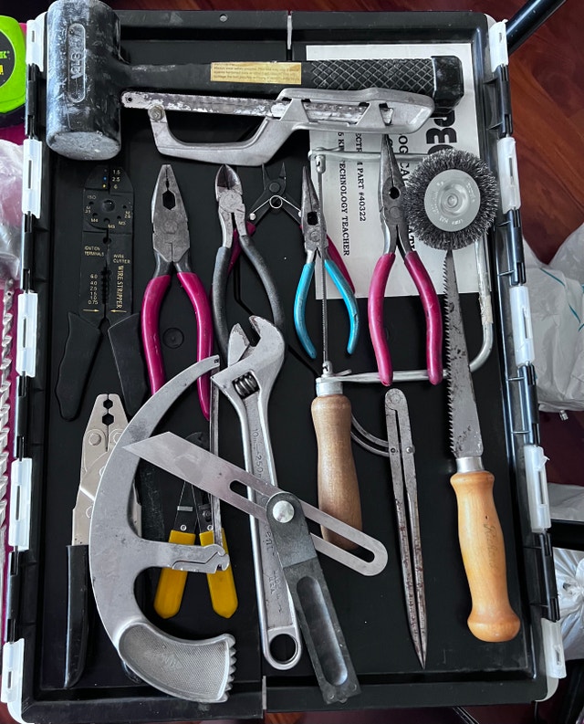Mastercraft Tool Box with Assorted Tools