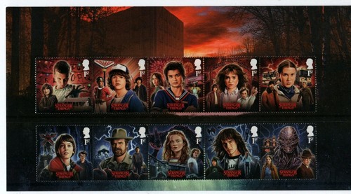 Royal Mail Stranger Things Character Pack Stamps