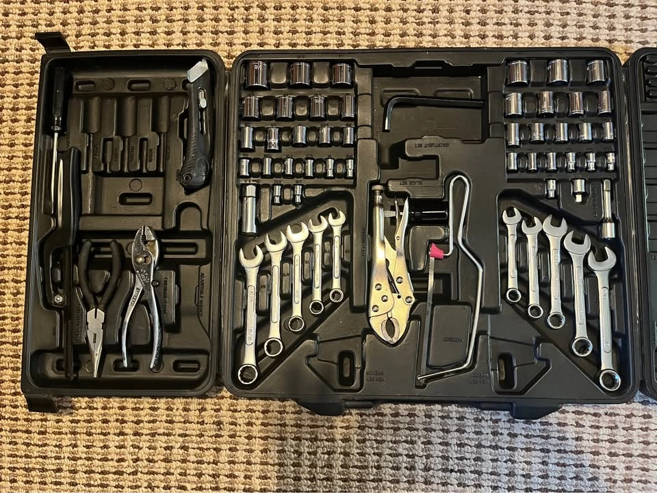 Jobmate Socket & Hand Tool Set with Carrying Case